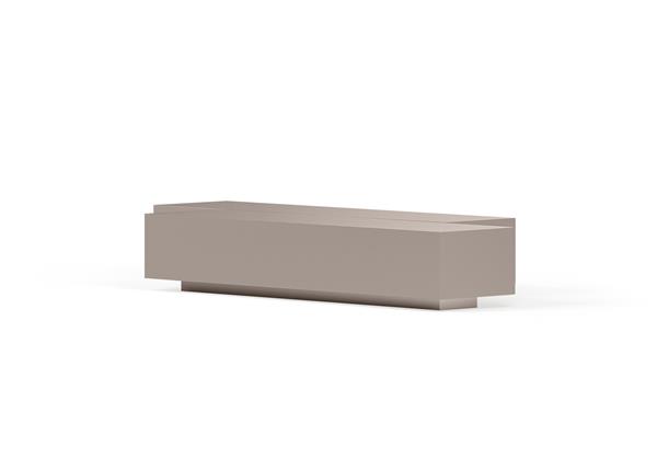 Grote foto moderne design salontafel puuur 80x50cm mdf mat huis en inrichting eettafels