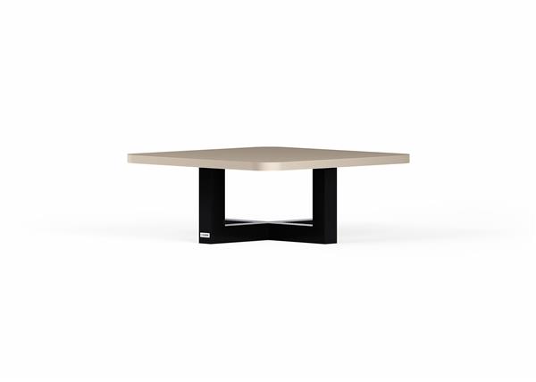 Grote foto industri le salontafel puuur 80x50cm mdf hoogglans metallic huis en inrichting eettafels