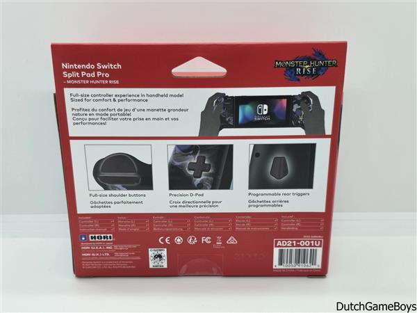 Grote foto nintendo switch split pad pro controller monster hunter rise spelcomputers games overige