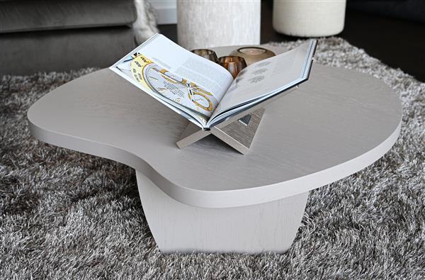 Grote foto salontafel organisch puuur 100x100cm mdf mat huis en inrichting eettafels