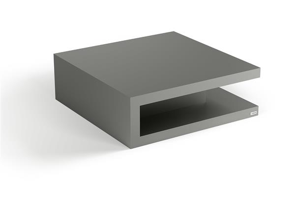 Grote foto open moderne salontafel puuur 80x50cm mdf mat huis en inrichting eettafels