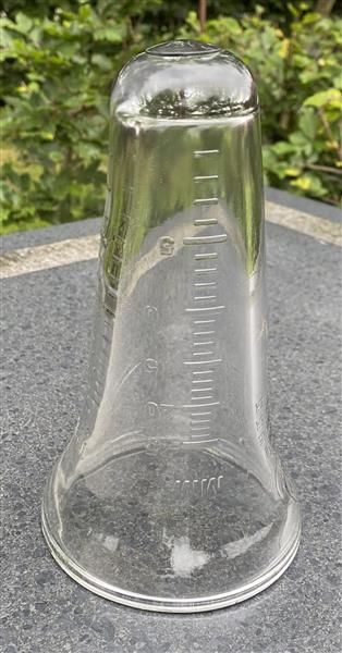 Grote foto universeel regenmeterglas regenmeter glas th6g tuin en terras tuindecoratie