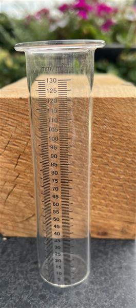 Grote foto universeel regenmeterglas regenmeter glas rm096 tuin en terras tuindecoratie