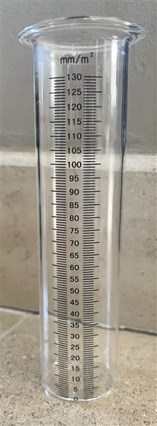 Grote foto universeel regenmeterglas regenmeter glas rm096 tuin en terras tuindecoratie