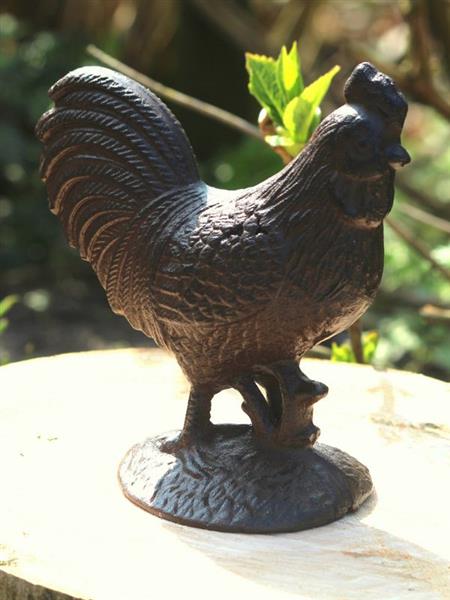 Grote foto haan gietijzer m tt126 tuin en terras tuindecoratie