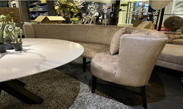 Grote foto eetkamerbank rond 200cm huis en inrichting bankstellen