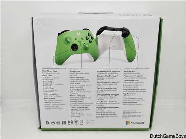 Grote foto xbox one controller velocity green new spelcomputers games xbox