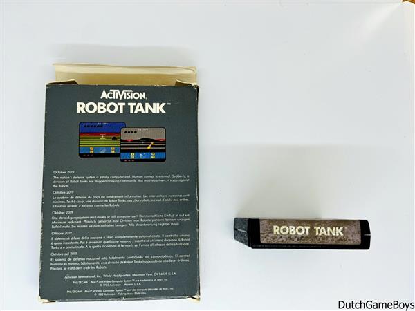 Grote foto atari 2600 activision robot tank spelcomputers games overige games