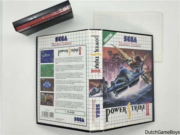 Grote foto sega master system power strike ii spelcomputers games overige games