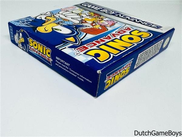 Grote foto gameboy advance gba sonic advance ukv 1 spelcomputers games overige nintendo games