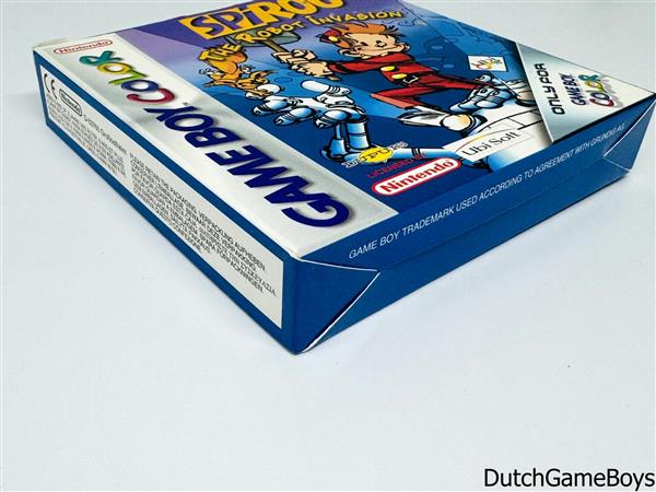 Grote foto gameboy color spirou the robot invasion eur spelcomputers games overige nintendo games