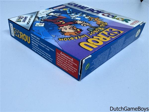 Grote foto gameboy color spirou the robot invasion eur spelcomputers games overige nintendo games