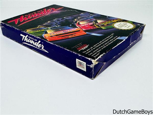 Grote foto nintendo nes days of thunder fra spelcomputers games overige nintendo games