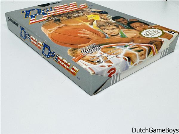 Grote foto nintendo nes double dribble hangtab eec spelcomputers games overige nintendo games