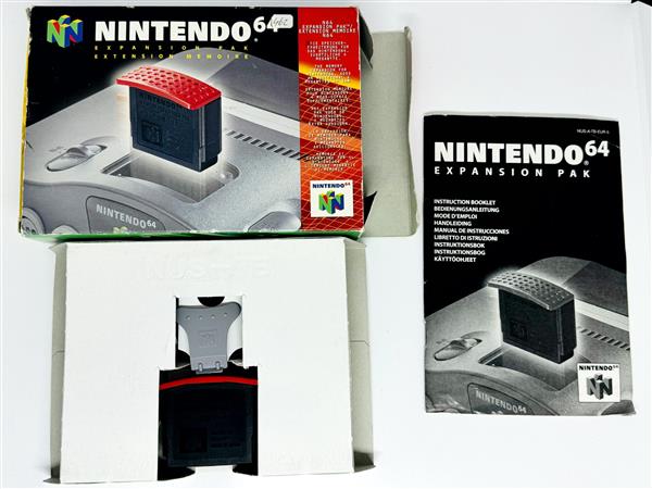 Grote foto nintendo 64 n64 expansion pak boxed spelcomputers games overige merken