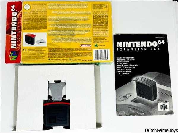 Grote foto nintendo 64 n64 expansion pak boxed spelcomputers games overige merken