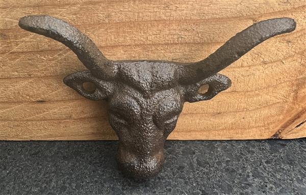 Grote foto kapstokhaak koe rund gietijzer kh2746 huis en inrichting woningdecoratie