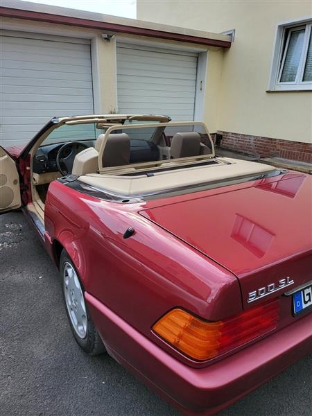 Grote foto windscherm mercedes sl r129 beige auto onderdelen overige auto onderdelen