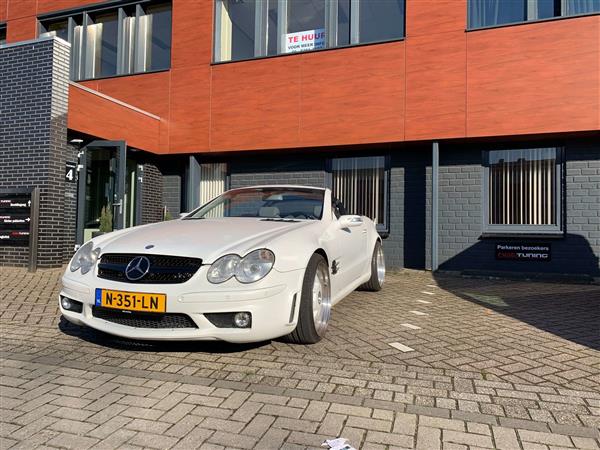 Grote foto windscherm mercedes sl r230 beige auto onderdelen overige auto onderdelen