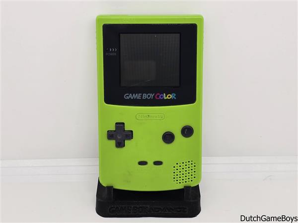 Grote foto gameboy color console kiwi lime green spelcomputers games overige merken
