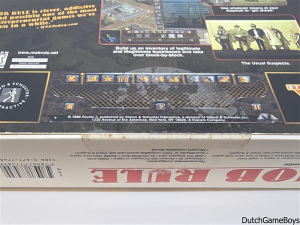 Grote foto pc big box mob rule new sealed spelcomputers games overige merken