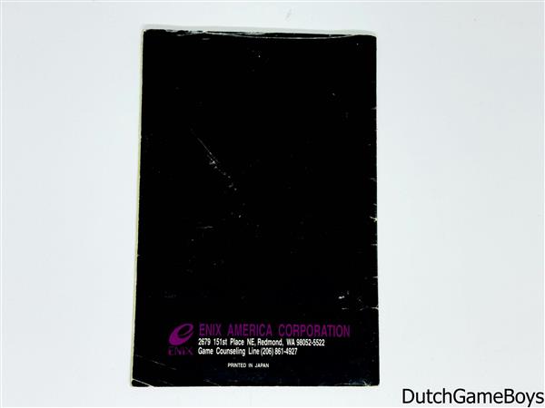 Grote foto super nintendo snes robotrek usa manual spelcomputers games overige nintendo games