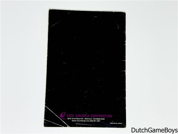 Grote foto super nintendo snes soul blazer usa manual spelcomputers games overige nintendo games