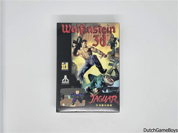 Grote foto atari jaguar wolfenstein 3d new sealed spelcomputers games overige games