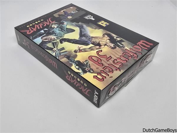 Grote foto atari jaguar wolfenstein 3d new sealed spelcomputers games overige games