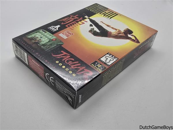 Grote foto atari jaguar dragon the bruce lee story new sealed spelcomputers games overige games