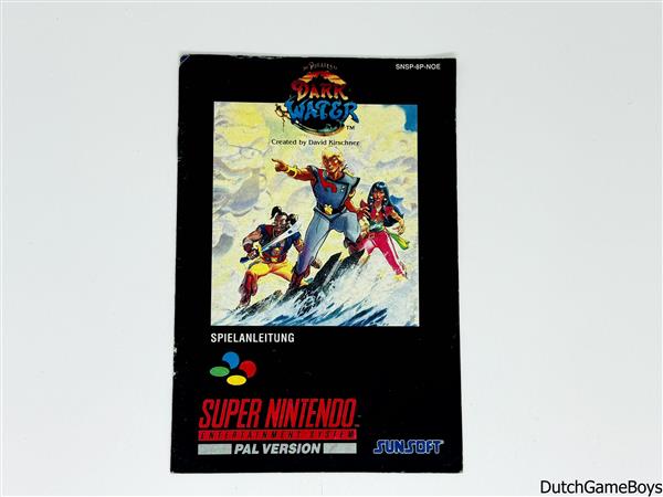 Grote foto super nintendo snes the pirates of dark water noe manual spelcomputers games overige nintendo games