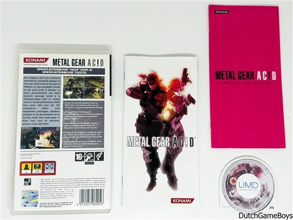 Grote foto psp metal gear acid spelcomputers games overige merken