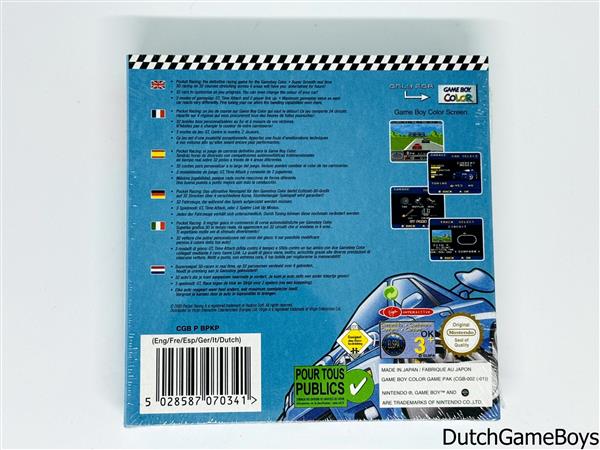 Grote foto gameboy color pocket racing eur new sealed spelcomputers games overige nintendo games