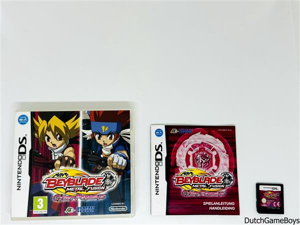 Grote foto nintendo ds beyblade metal fusion cyber pegasus eeu spelcomputers games ds