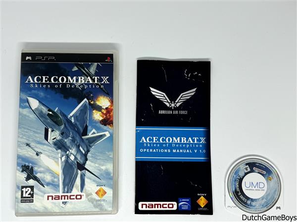 Grote foto psp ace combat x skies of deception 1 spelcomputers games overige merken