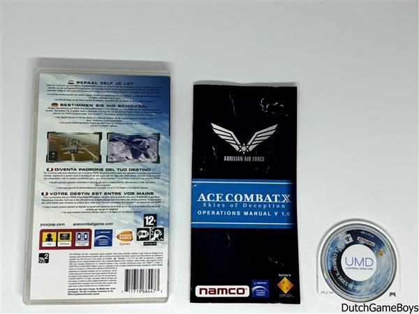 Grote foto psp ace combat x skies of deception 1 spelcomputers games overige merken