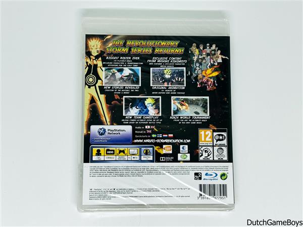 Grote foto playstation 3 ps3 naruto shippuden ultimate ninja storm revolution new sealed spelcomputers games playstation 3