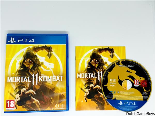 Grote foto playstation 4 ps4 mortal kombat 11 spelcomputers games overige games