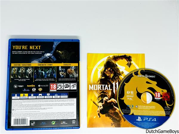 Grote foto playstation 4 ps4 mortal kombat 11 spelcomputers games overige games