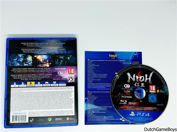 Grote foto playstation 4 ps4 nioh spelcomputers games overige games