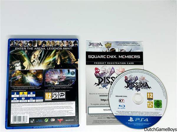 Grote foto playstation 4 ps4 dissidia final fantasy nt spelcomputers games overige games