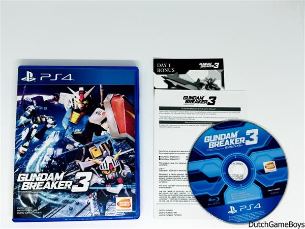 Grote foto playstation 4 ps4 gundam breaker 3 spelcomputers games overige games
