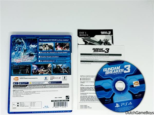 Grote foto playstation 4 ps4 gundam breaker 3 spelcomputers games overige games