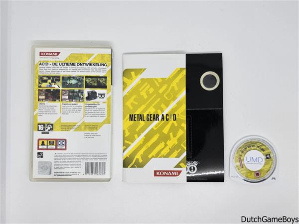 Grote foto psp metal gear acid 2 3d goggles spelcomputers games overige merken
