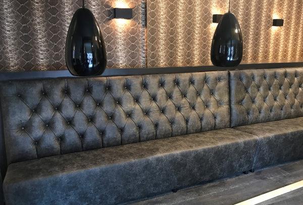 Grote foto luxe wandbank op maat 103cm x 135cm huis en inrichting bankstellen