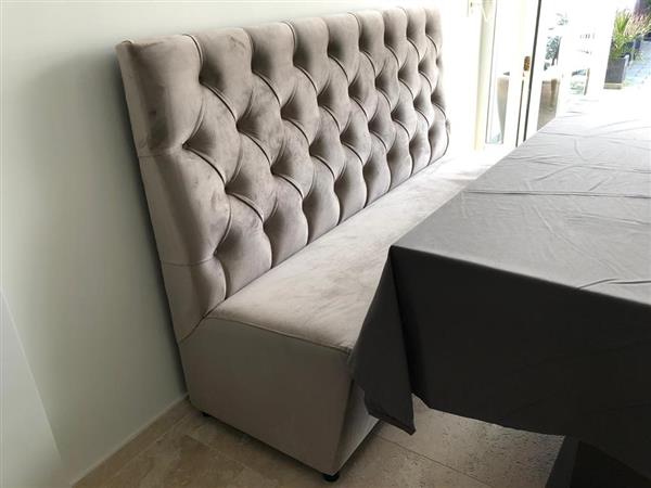 Grote foto luxe wandbank op maat 103cm x 135cm huis en inrichting bankstellen