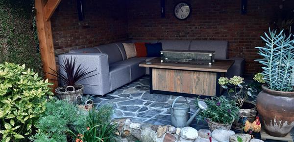 Grote foto buitenbanken op maat loveseat 130cm x 80cm huis en inrichting bankstellen
