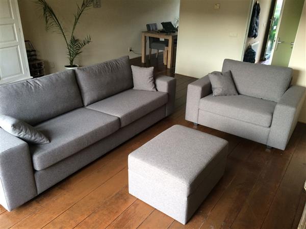 Grote foto design bank op maat 160cm x 120cm huis en inrichting bankstellen