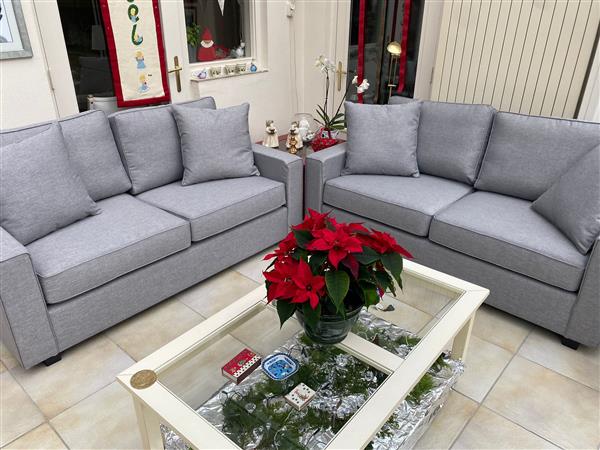 Grote foto design bank op maat 160cm x 120cm huis en inrichting bankstellen