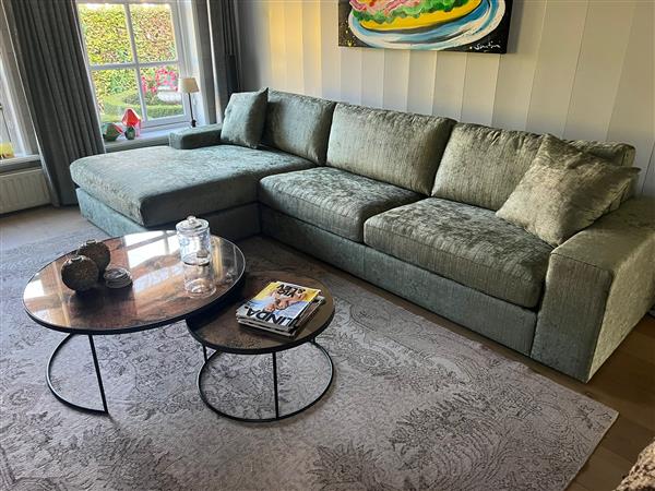 Grote foto minotti bank stijl op maat 2 zits huis en inrichting bankstellen